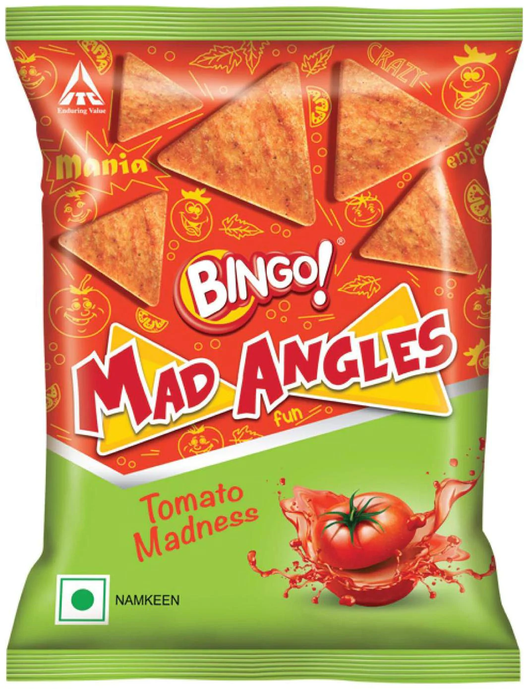 Bingo Mad Angles Chaat Masti Chips 80 gm