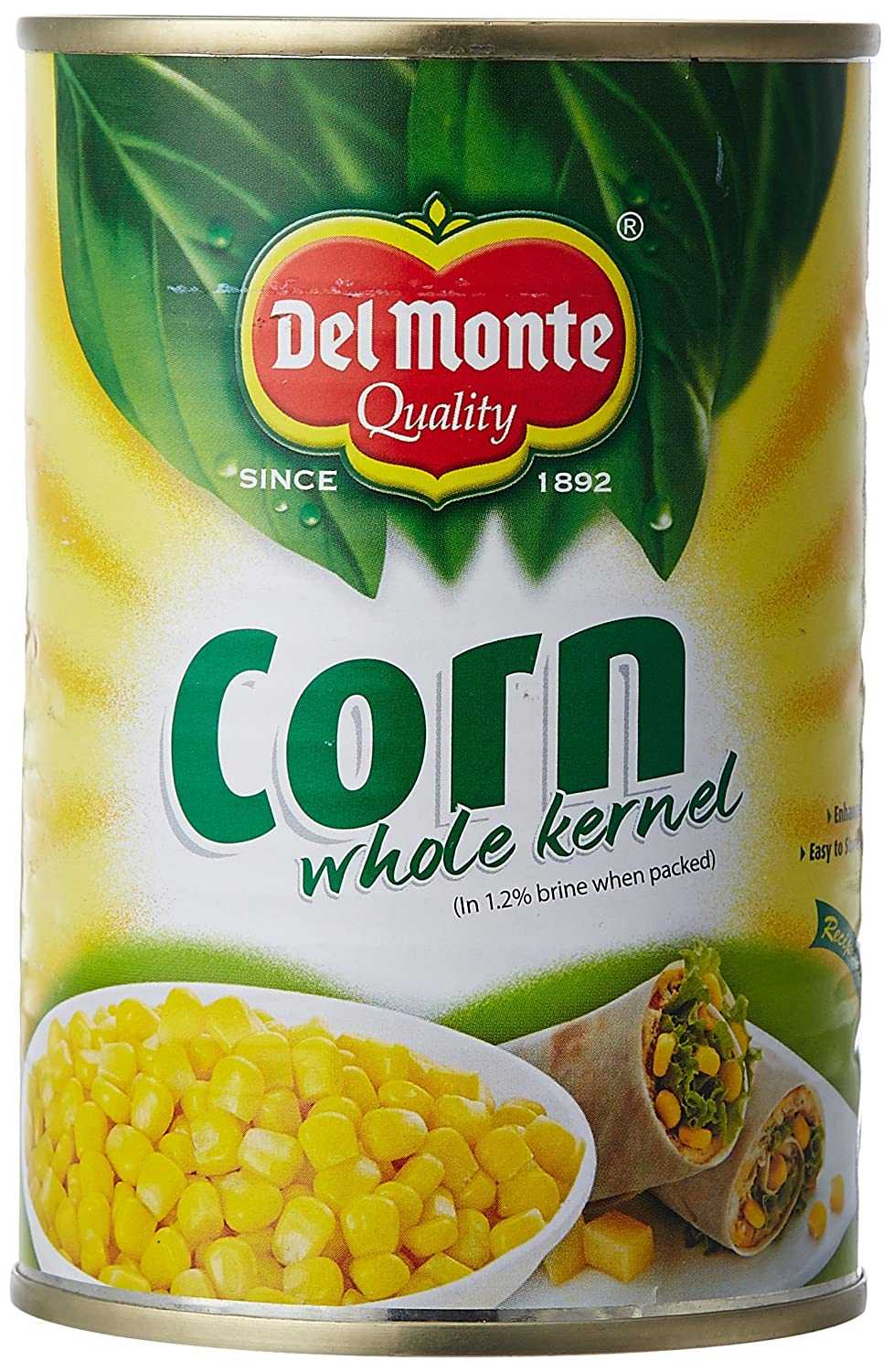 Del Monte Whole Sweet Corn Kernels |420 gm