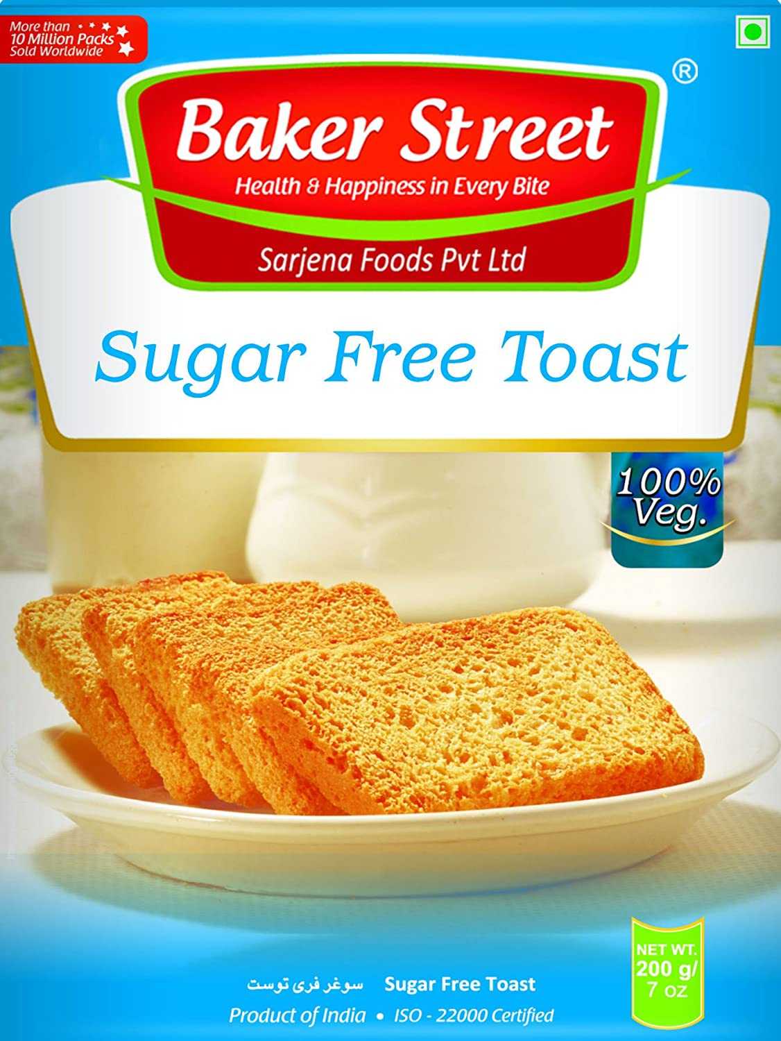 Diet-Foods Sugar Free Rusk |200 gm