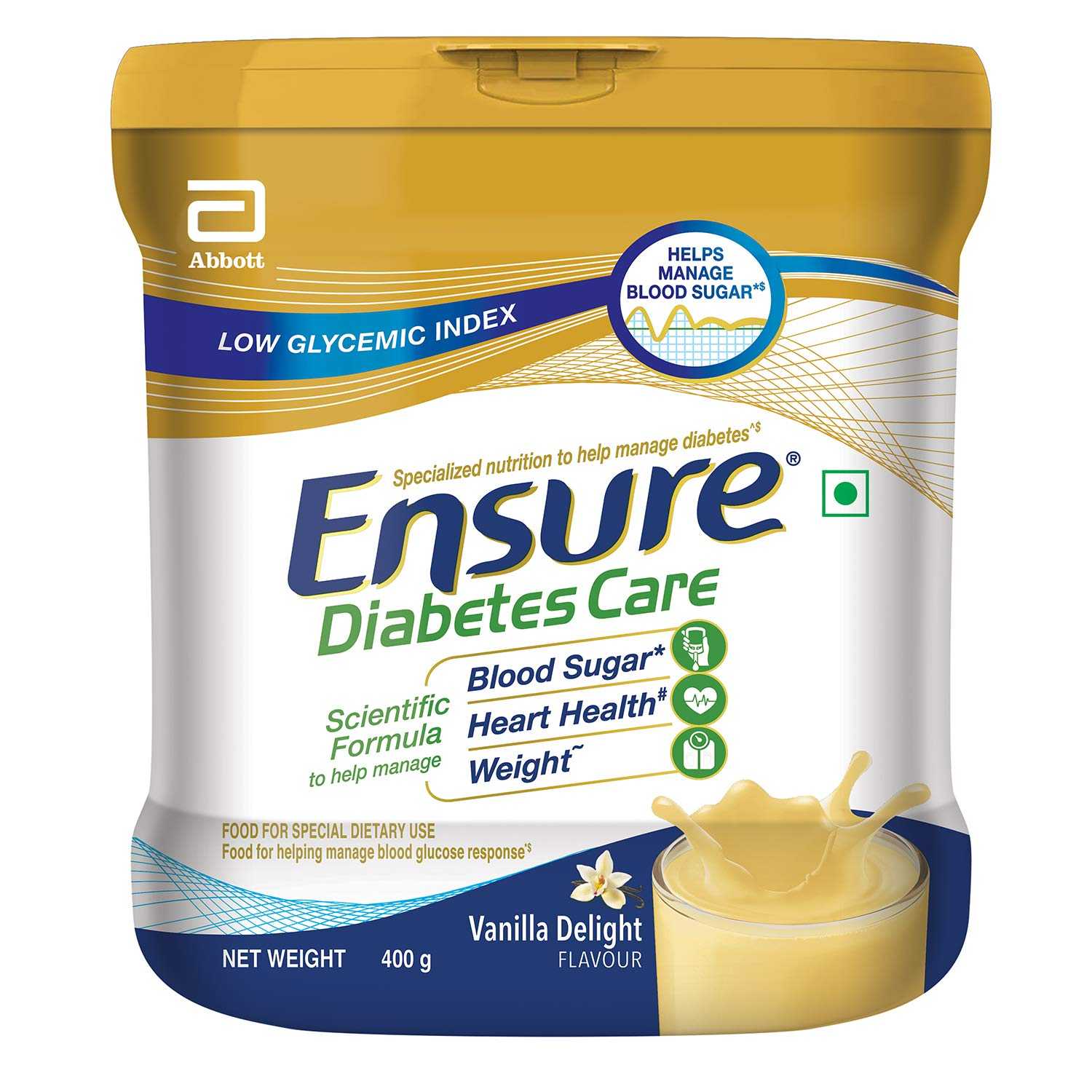 Ensure Diabetes Care Vanilla Health Drink Jar 400 Gm