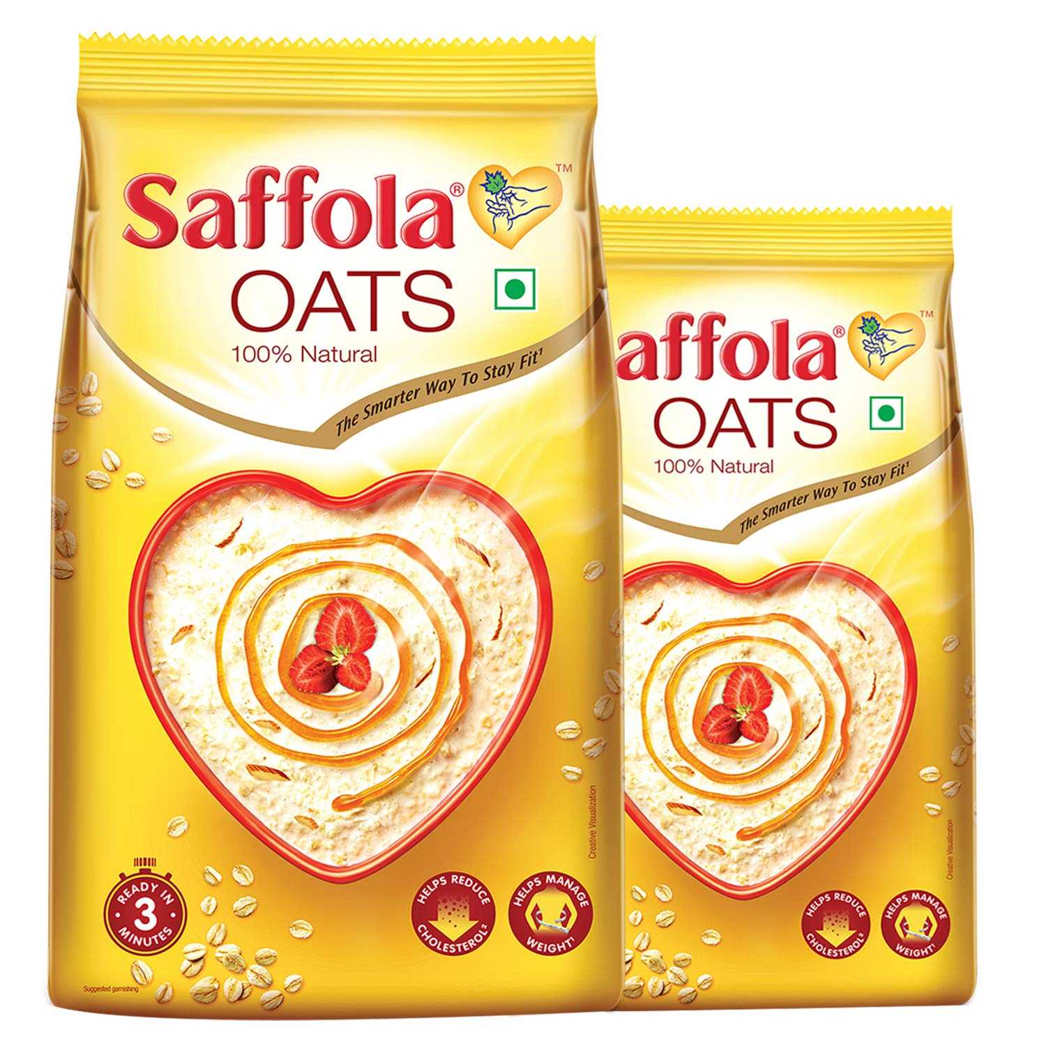 Saffola Oats, 1kg with Free Oats 400gm