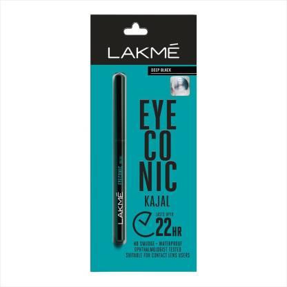 Lakme Eyeconic Kajal Pencil  (Deep Black) |0.35 gm