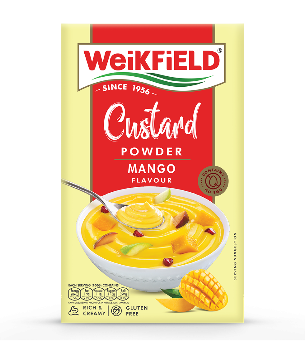 Weikfield Custard Powder, Mango Flavour |75gm