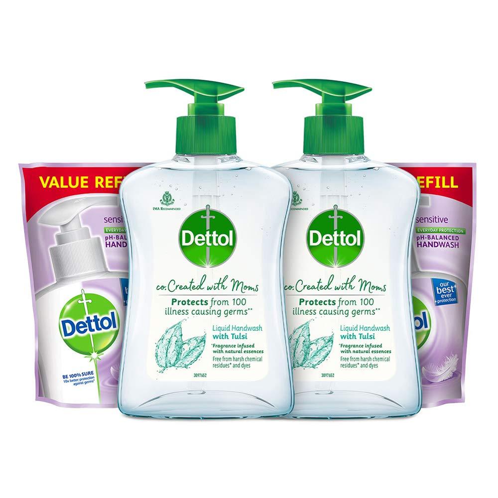 Dettol Tulsi Hand wash Refill and Pump