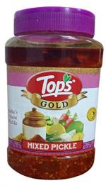 Tops Gold Green Chili Pickle Pet Jar, 375g