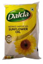 Dalda Refined Sunflower Oil (Pouch) |1 L