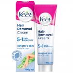 Veet Silk & Fresh Hair Removal Cream, Sensitive Skin |100 gm