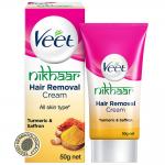 Veet Nikhaar Hair Removal Cream for All Skin Types, |50gm