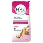 Veet Full Body Waxing Kit - Normal Skin |20 strips