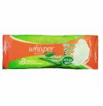 Whisper Choice Aloe Cottony Soft Pads-7’s