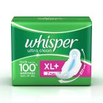 Whisper Ultra Nights Sanitary Pads - XL Plus(7 Pads) | 7Pads