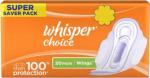 Whisper Choice Regular Wings Sanitary Pad | Pack of 20