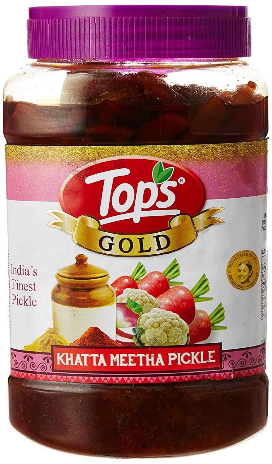 Tops Khatta Meetha Pickle Pet Jar,